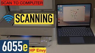 HP Envy 6055e Scan To Computer.