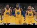 Lebron James On The Golden State Warriors! NBA 2K18 Gameplay!