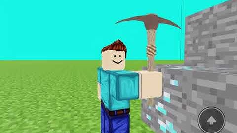 Minecraft in a nutshell but it is in roblox