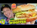 Burger King® 🍔👑 SOUTHWEST BACON WHOPPER® Review! 🤠🥓🍔 ⎮ Peep THIS Out! 🕵️‍♂️