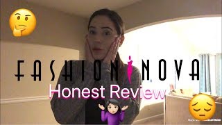 FIRST  IMPRESSION FASHION NOVA TRY ON HAUL | HONEST REVIEW