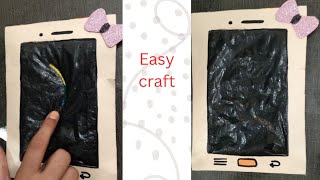 Diy Paper Tablet || Easy craft || How to make paper tablet || Paper mobile phone