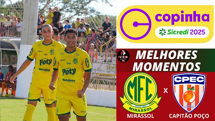 Mirassol vs Capitão Poço | Melhores Momentos | 2ª Rodada | Copinha 2025