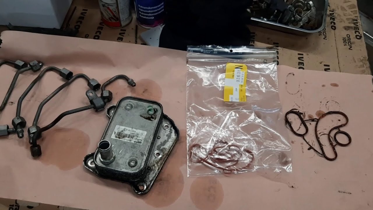 Mercedes Sprinter Oil Cooler Replacement Mercedes Oil Leak Gasket Mercedes Sprinter Oil Cooler Replacement Mercedes Oil Leak Gasket