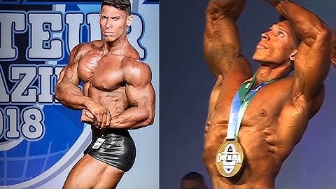 RAMON DINO NO MR OLYMPIA BRAZIL 2018 VIRANDO PRO