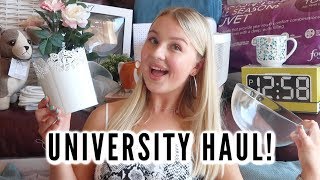 HUGE FIRST YEAR UNIVERSITY HAUL!