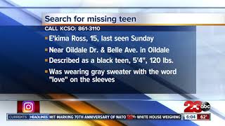 KCSO searching for missing teen