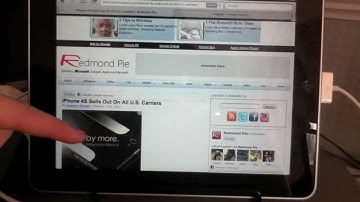 iOS 5 - Safari - Reader, Reading List & Tab Browsing