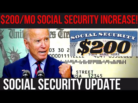 EXTRA $200/MONTH SOCIAL SECURITY INCREASE! SSI SSDI VA Payments | Social Security Update