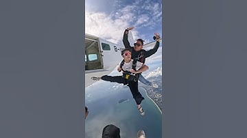 Sometimes what you lack is not luck, but courage. Skydiving. Tah skydiving. Sanya. Hainan skydiv