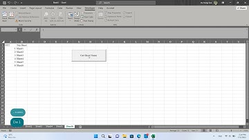Lấy danh sách tên sheet vba excel