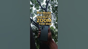 Pro Video Mode Setup for Cinematic Zoom and VN editing #tutorial #shorts