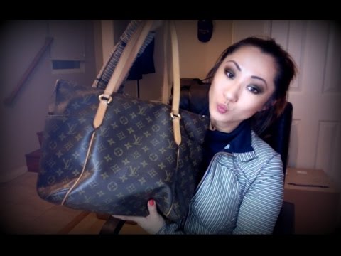 LOUIS VUITTON TOTALLY MM MONOGRAM REVIEW and WHATS IN MY BAG 