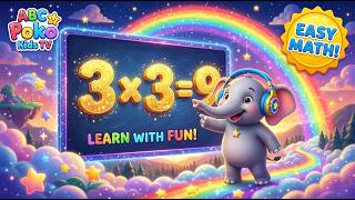 Learn Multiplication Table of 3 | Math for Kids | ABC Poko Kids TV