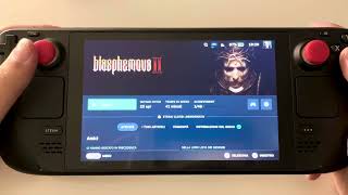 Blasphemous 2 Steam deck gameplay
