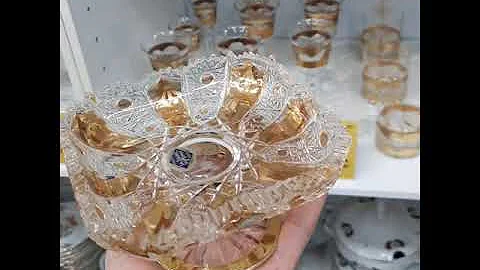 Лимонница из чистого хрусталя,чешского производства!!