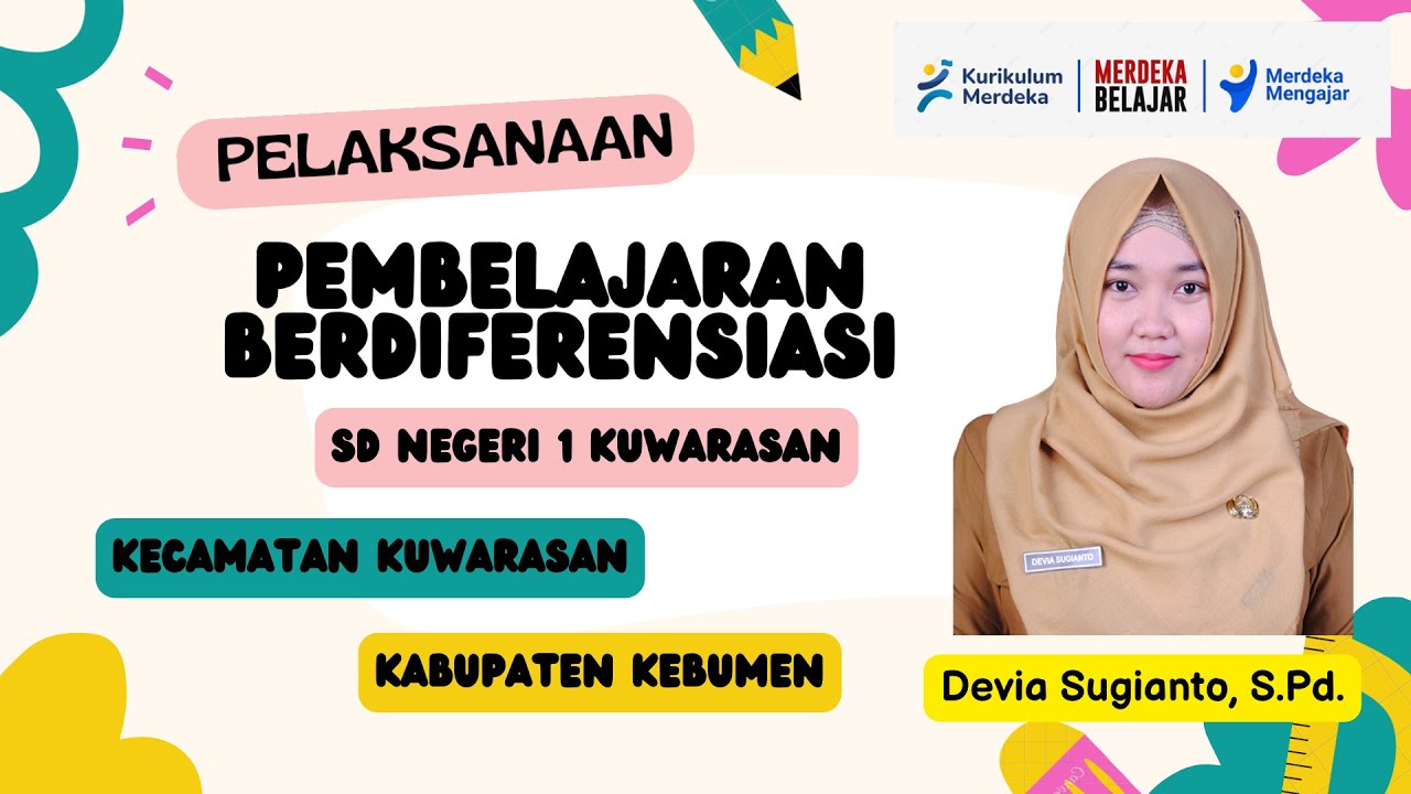 PEMBELAJARAN BERDIFERENSIASI MATA PELAJARAN MATEMATIKA FASE C KELAS 6 KURIKULUM MERDEKA