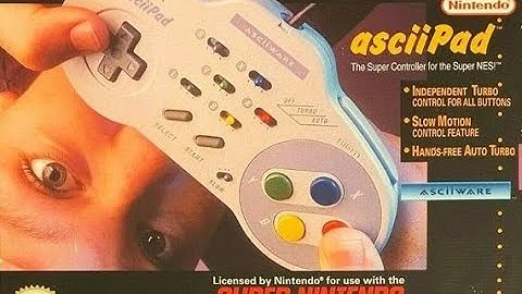 Super Nintendo (SNES) AsciiWare AsciiPad controller review!