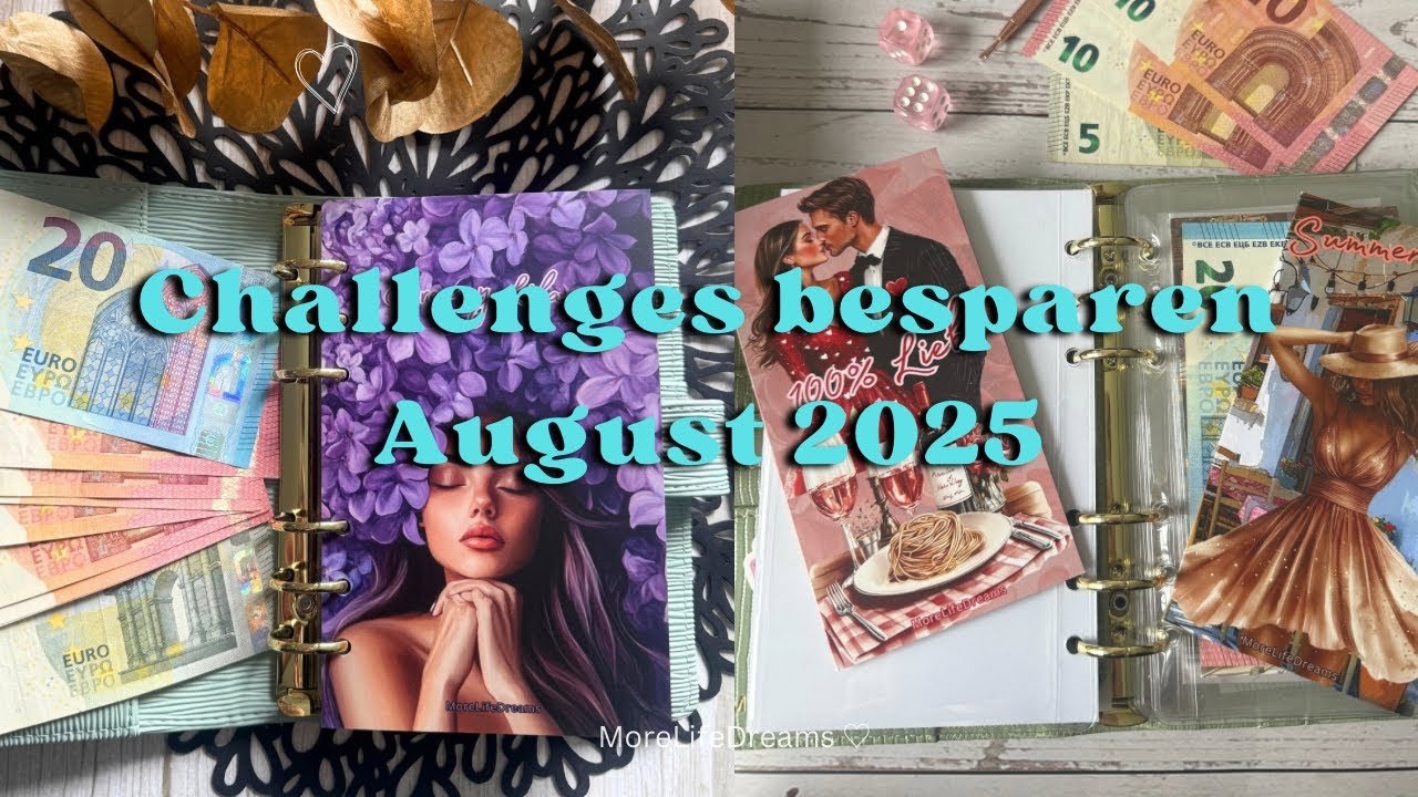 1. Runde Challenges im August 2025 | Umschlagmethode 