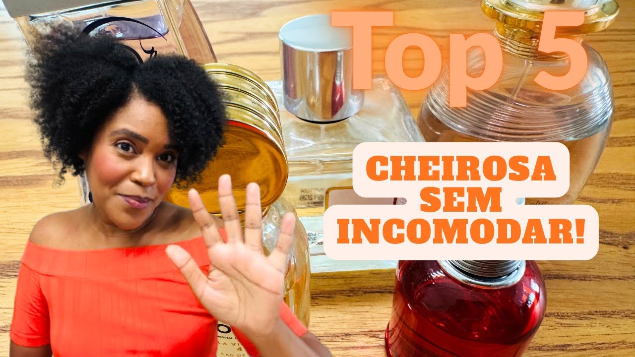 Top 5! Perfumes que não incomodam! 