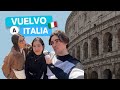 VUELVO A ITALIA 🇮🇹🍝 | Roma Vlog