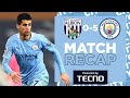 FIVE STAR CITY | MATCH RECAP | WEST BROM 0-5 CITY