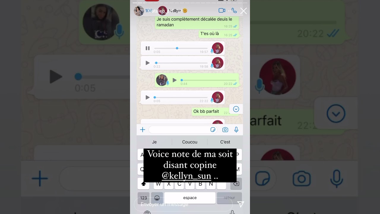 Guerre entre Kellyn et Lila taleb !!!!