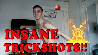 INSANE INDOOR BASKETBALL TRICKSHOTS!!