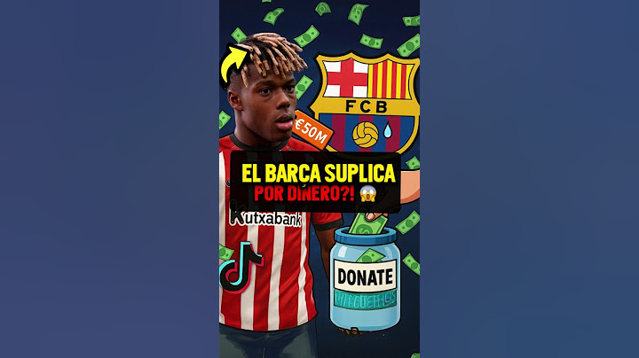 Aficionados del Barça están donando por Nico Williams 😭🙏🏼
