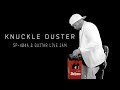 Nonjuror  knuckle duster  sp404 x guitar live jam finger drumming  beer bottle slide