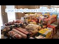 Budget Breaking Discount Store Haul for our large family