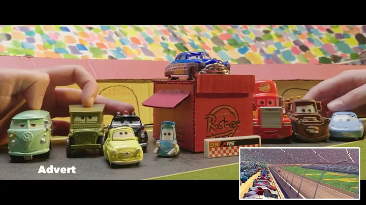 🏁 Lightning McQueen Helps The King | Side by Side Toy Play | Pixar Cars | Disney Kids