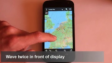 Locus Map Gesture Control: Turning Your Display On/Off with Ease