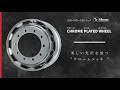新ISO平面座 大型トラック・バス用 / クローム メッキ ホイール CHROME PLATED WHEEL