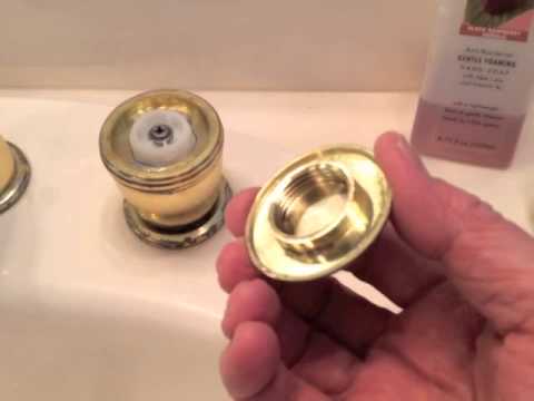 Older Model Delta Faucet How To Remove Handles Youtube