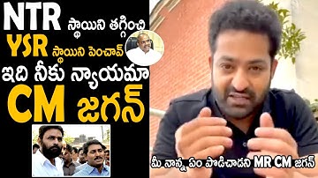 JR NTR Reaction Over Ys Jagan Statement On Removing Sr NTR Name To NTR Health University | TCB