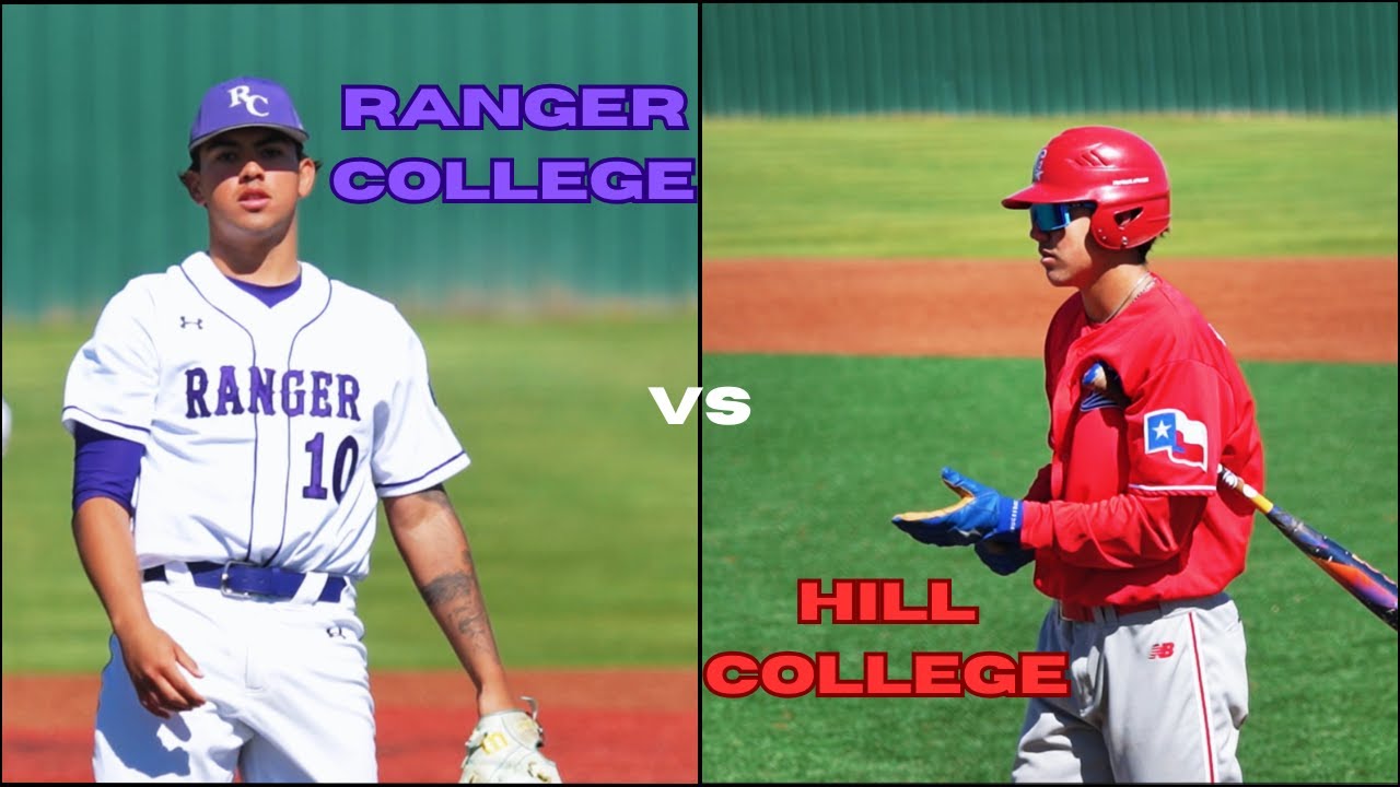 JUCO Region 5 Baseball in Extreme Wind | Ranger College vs. Hill College
