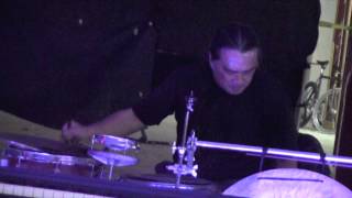Tatsuya Nakatani (solo) at AR133 on December 11, 2014 at Waldo Road Studios, Gainesville, FL