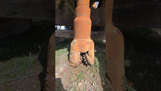 Paslı matkap ile sondaj başlangıcı @muhtarsondaj1993 #water #well #drill #drilling #matkap