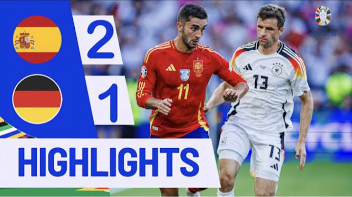 สเปน🇪🇸 vs เยอรมนี🇩🇪 2-1 ไฮไลท์เต็ม | ยูโร 2024