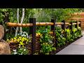 16 Easy &amp; Free Natural Branch Edging Ideas for a Charming Rustic Garden!