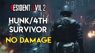 Resident Evil 2 Remake - Hunk/4th Survivor - No Damage Run