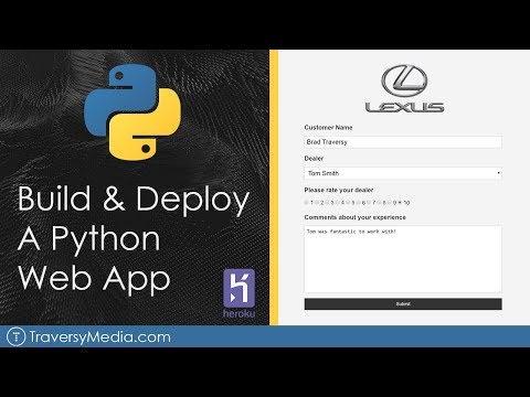 Build & Deploy A Python Web App | Flask, Postgres & Heroku