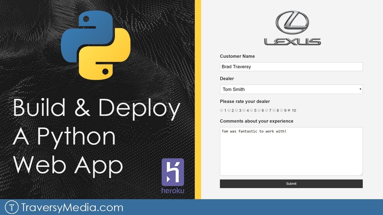 Build & Deploy A Python Web App | Flask, Postgres & Heroku ...