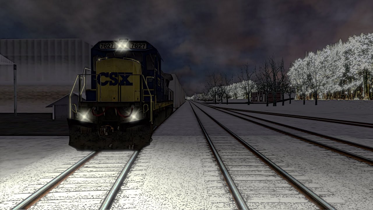 Open Rails Csx Open Rails - CSX RF&P Sub/Dahlgren Branch | Empty Garbage Train (King ...