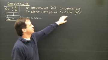 Simple Electricity Calculations Resistance Formula Part 7