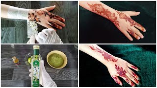 Get red and dark brown color in one mixture |  How to get dark henna color screenshot 1