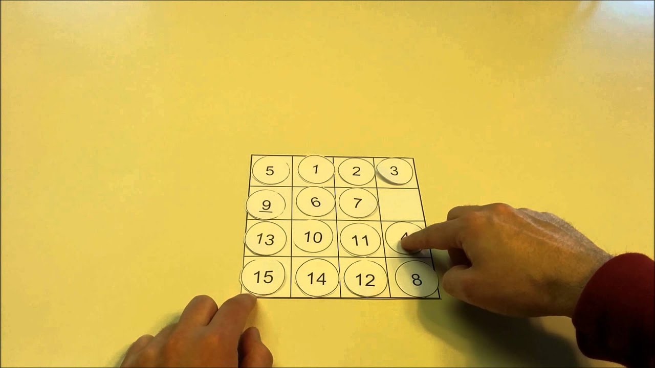 Solution To The 15 Puzzler With A Twist YouTube