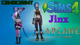 Jinx | League of Legends - Arcane | Sims 4 |