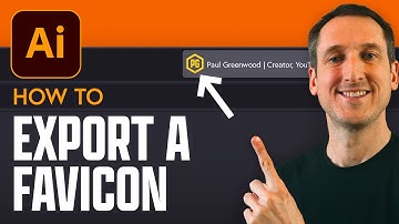 How to Export a Favicon - Adobe Illustrator